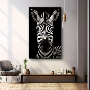 Zebra Head Painting